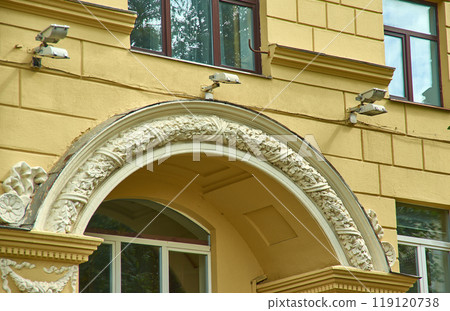 Minsk, Belarus.Stalinist Empire style. 119120738