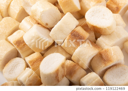 Grilled wheat gluten 119122469