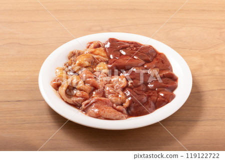 Chicken offal mix (chicken liver, chicken skin) 119122722