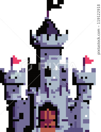 pixel castle fantasy 119122918