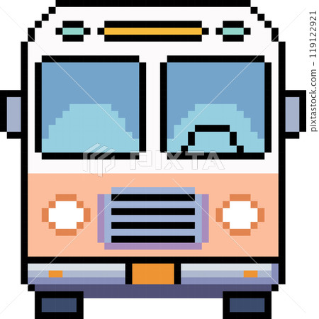 Pixelated Bus School 119122921