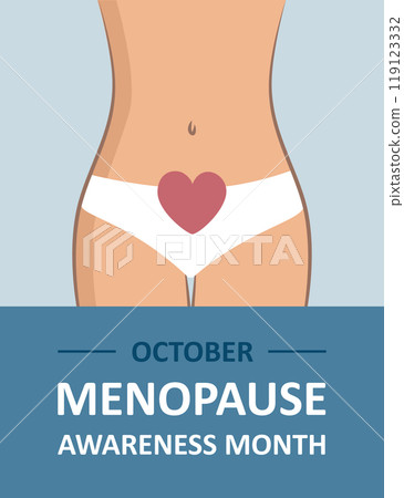 menopause awareness month female health concept vector illustration 119123332
