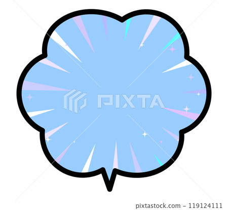 簡單的喜劇演講泡沫/演講泡沫彩雲形狀 簡單的喜劇演講泡沫/演講泡沫彩雲形狀 119124111