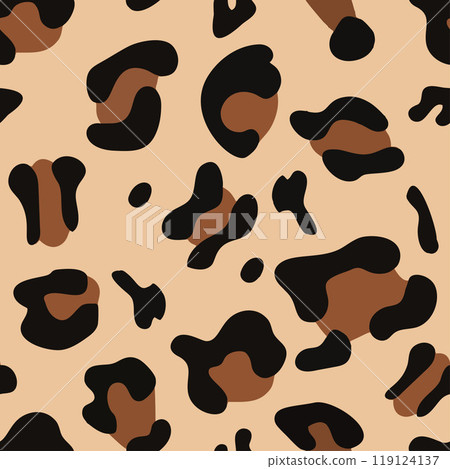 Animal Seamless pattern. Leopard, cheetah Skin pattern. Wild Predator ornament for Fabric, Textile, Graphic print, Wallpapers. Decorative Vector Flat background Illustration, Safari Theme Template Animal Seamless pattern. Leopard, cheetah Skin pattern. Wild Predator ornament for Fabric, Textile, Graphic print, Wallpapers. Decorative Vector Flat background Illustration, Safari Theme Template 119124137