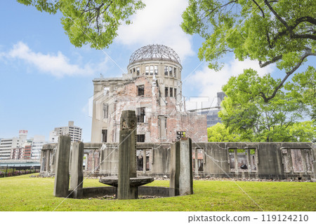 世界遺產，廣島縣廣島市原子彈爆炸圓頂屋 119124210