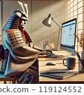 Samurai at work 119124552