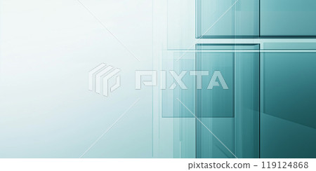 Minimalist translucent glass panels 119124868