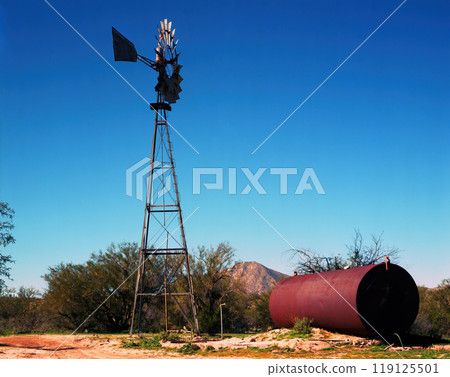Windmill, Arizona Ranch Created On Film Windmill, Arizona Ranch Created On Film 119125501