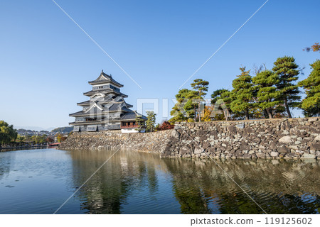 National treasure Matsumoto Castle Matsumoto City, Nagano Prefecture 119125602