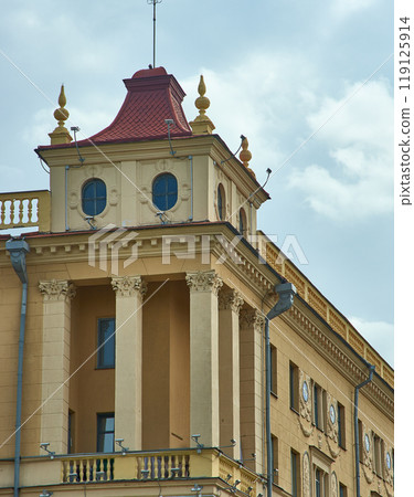 Minsk, Belarus.Stalinist Empire style. 119125914