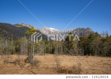 長野縣松本市上高地穗高山脈安曇中部山國立公園 119126019