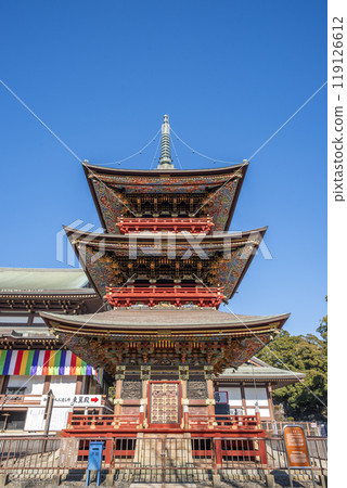 千葉縣成田市成田山新勝寺三層寶塔 119126612