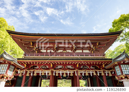 福岡縣太宰府市在府太宰府天滿宮塔門 福岡縣太宰府市在府太宰府天滿宮塔門 119126890