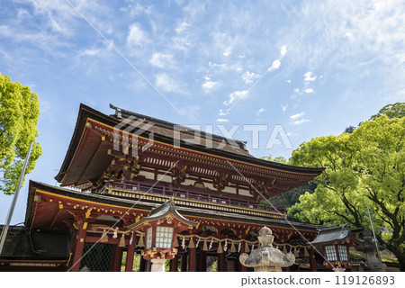 Dazaifu Tenmangu Shrine Tower Gate Dazaifu City, Fukuoka Prefecture 119126893