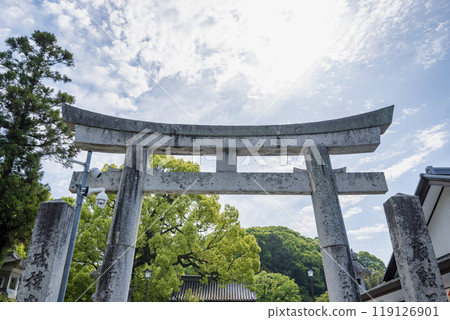 福岡縣太宰府市太宰府天滿宮山之鳥居在府 119126901