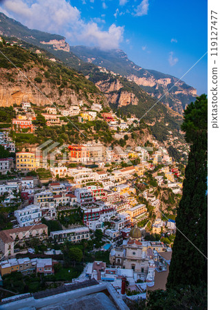 Beautiful scenery of the World Heritage Site of Amalfi, Italy Beautiful scenery of the World Heritage Site of Amalfi, Italy 119127477