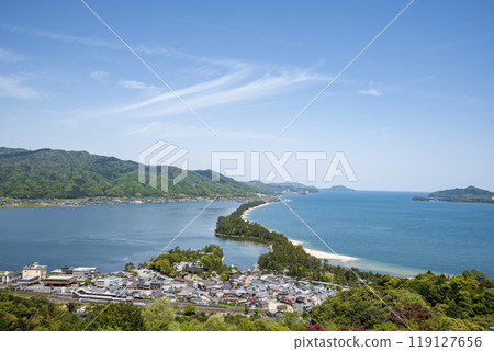 Amanohashidate, one of Japan's three most scenic spots, Monju, Miyazu City, Kyoto Prefecture 119127656