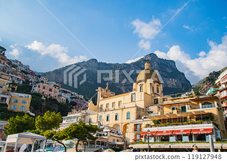 View of Amalfi in Italy 119127948