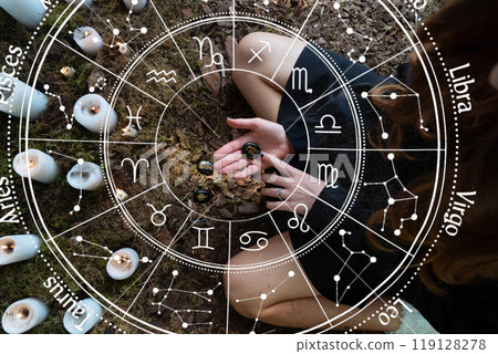 An Enchanting Forest Ritual that incorporates Candles, Crystals, and various elements of natures magic 119128278