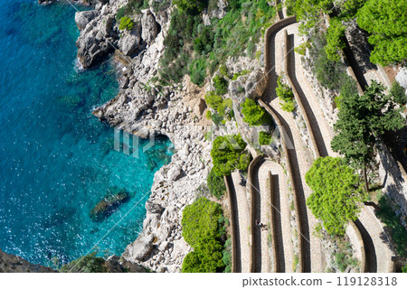 Capri island, Italy 119128318