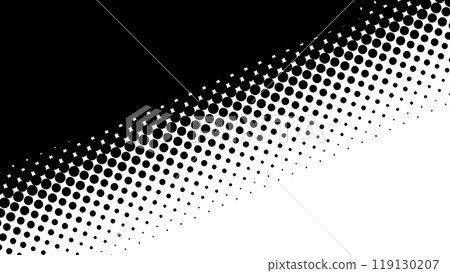 Halftone diagonal background black vector Halftone diagonal background black vector 119130207
