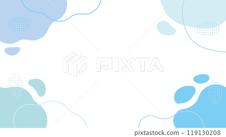 抽象淺藍色框架形狀 抽象淺藍色框架形狀 119130208