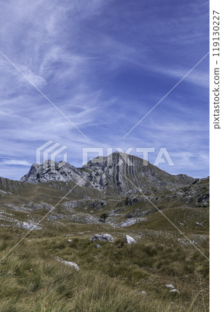 Montenegro, Durmitor National Park landscape. Montenegro, Durmitor National Park landscape. 119130227
