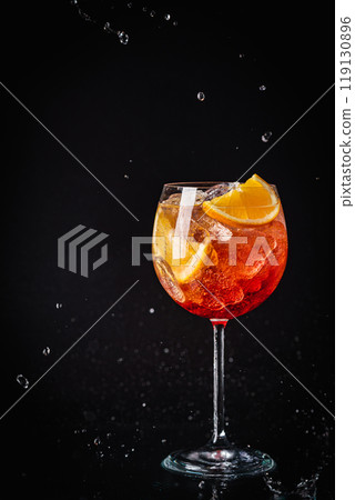 Aperol spritz cocktail 119130896
