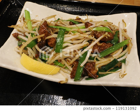 東流軒西港店福岡縣北九州市小倉北區西港町的炒香草精 東流軒西港店福岡縣北九州市小倉北區西港町的炒香草精 119131092