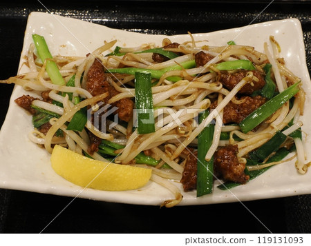 東流軒西港店福岡縣北九州市小倉北區西港町的炒香草精 東流軒西港店福岡縣北九州市小倉北區西港町的炒香草精 119131093