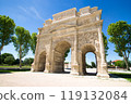 Triumphal Arch of Orange int the south of France 119132084
