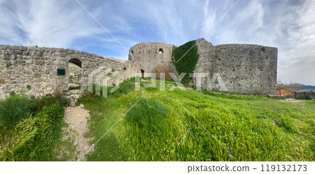 Ruins of fortress in Stary Grad , Bar, Montenegro 119132173