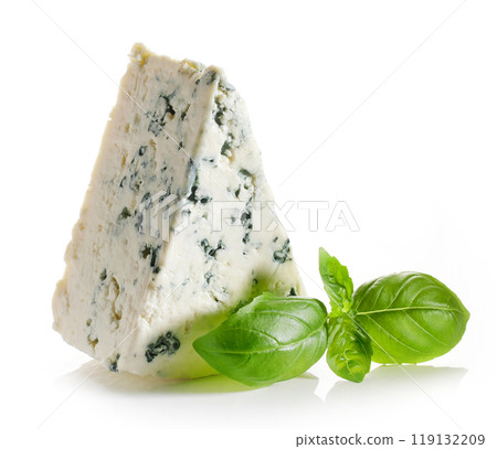 piece of blue cheese piece of blue cheese 119132209