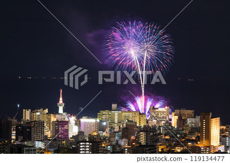 別府聖誕煙火（大分縣別府市） 119134477