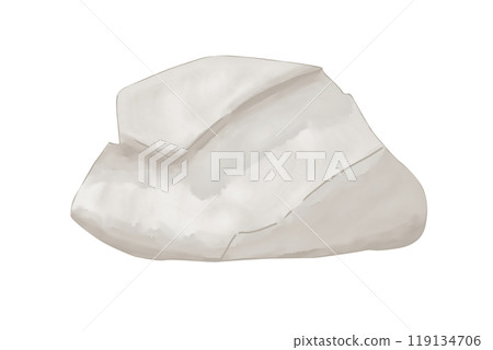 Lump small round gray watercolor digital style illustration color children's light and bright for printing and web use Lump small round gray watercolor digital style illustration color children's light and bright for printing and web use 119134706