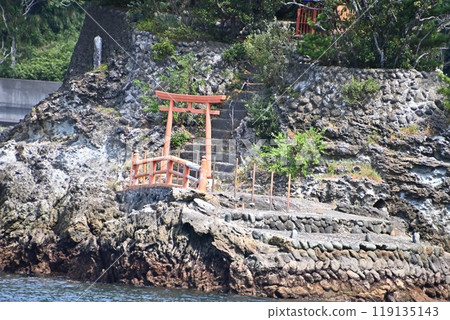 鳥居在海中 119135143
