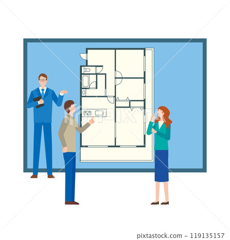 Real estate companies and potential buyers Real estate companies and potential buyers 119135157