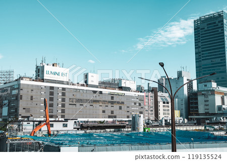 東京都會風景 新宿站西口再開發工程 2024.09 c-5 電影風格 119135524
