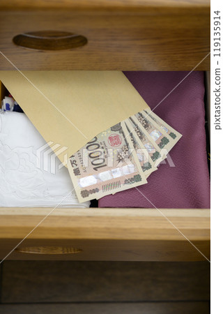 Money in a safe (new bill version) Money in a safe (new bill version) 119135914