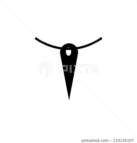 sewing needle logo 119136107