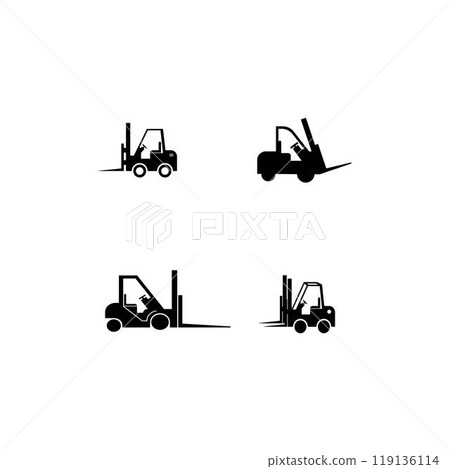 forklift logo forklift logo 119136114