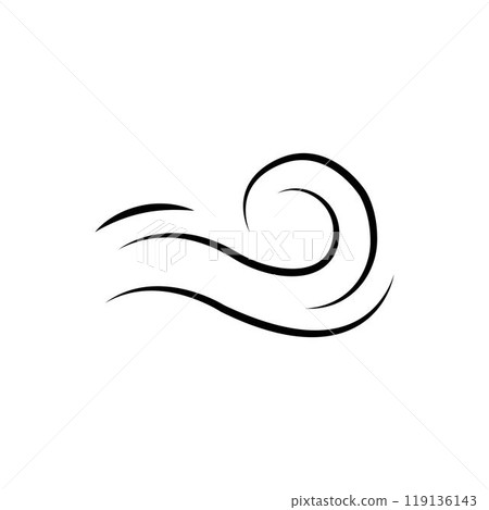 wind logo wind logo 119136143