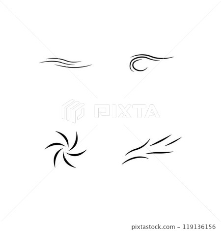 wind logo wind logo 119136156