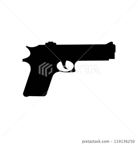 gun logo 119136250