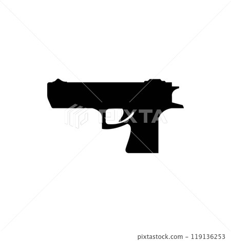 gun logo 119136253