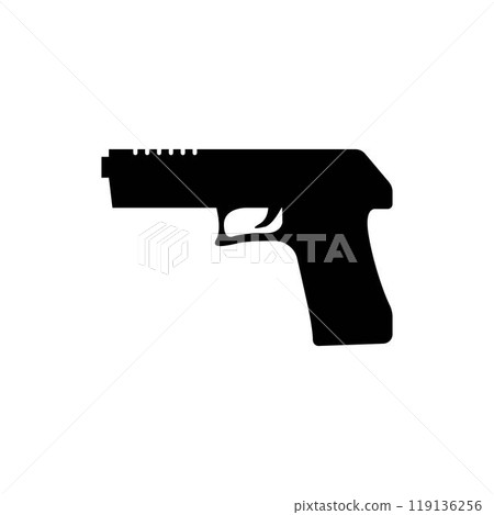gun logo 119136256