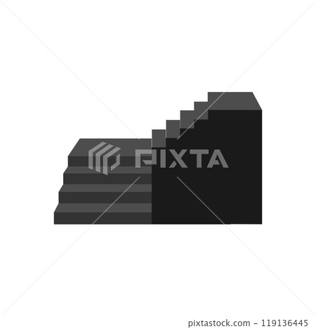 stairs logo 119136445