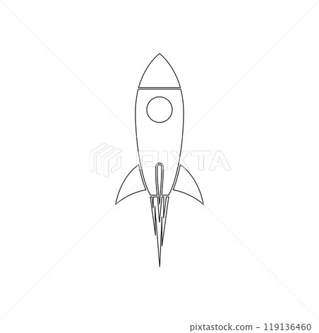 rocket logo 119136460