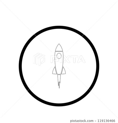 rocket logo 119136466