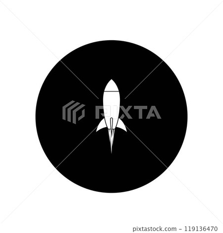 rocket logo 119136470